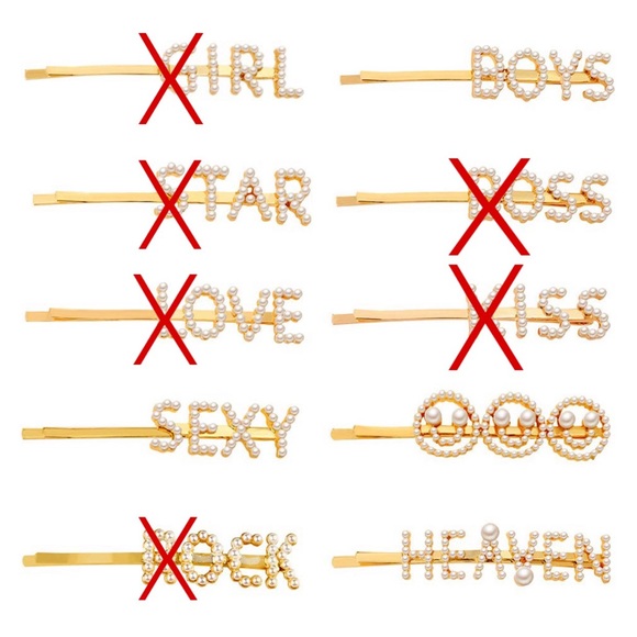 Pearl Hair Clips - Picture 5 of 5